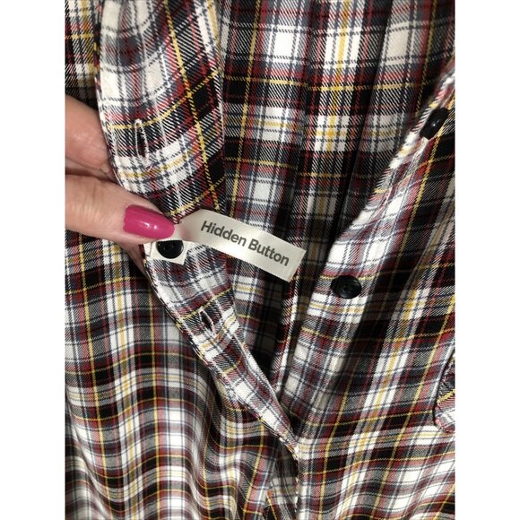 Terra Sky Button Down Shirt Woman’s Adult Size 1X - Picture 2 of 10